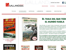 Tablet Screenshot of gallandbooks.com